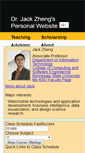 Mobile Screenshot of jackzheng.net